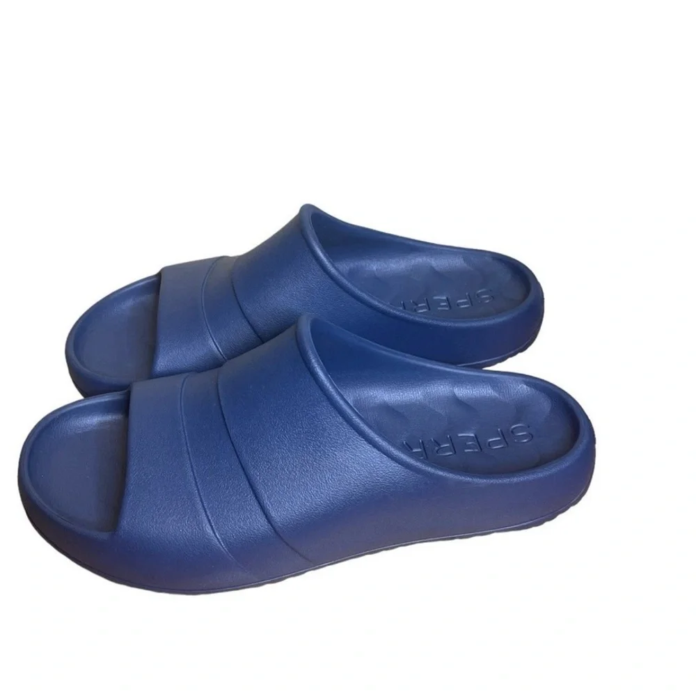 Sperry Men's Blue Windward Float Beach Pool Vacation Slide Shoes size 12